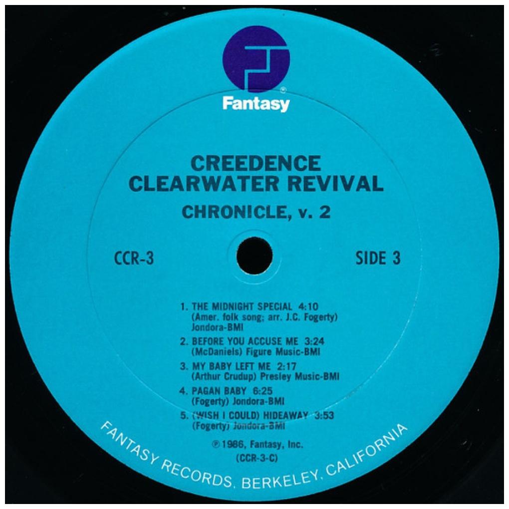 CREEDENCE CLEARWATER REVIVAL - CHRONICLE VOL. 2 (2LP) | 7" SINGLE USADO