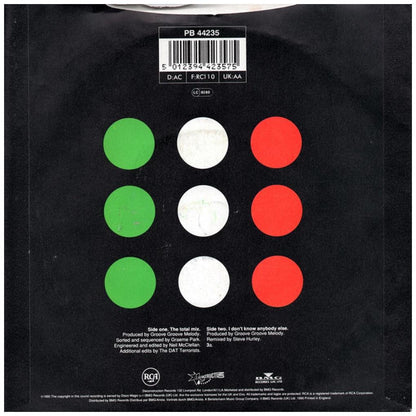 BLACK BOX - I DON'T KNOW ANYBODY ELSE/TOTAL MIX | 7" SINGLE USADO