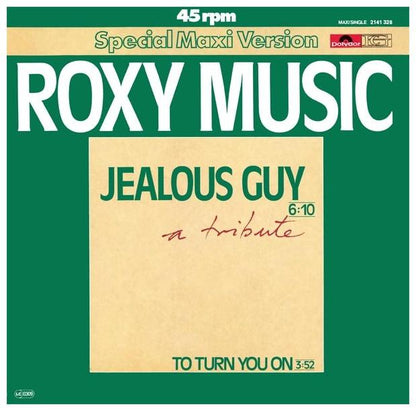 ROXY MUSIC - JEALOUS GUY | 12" MAXI SINGLE USADO