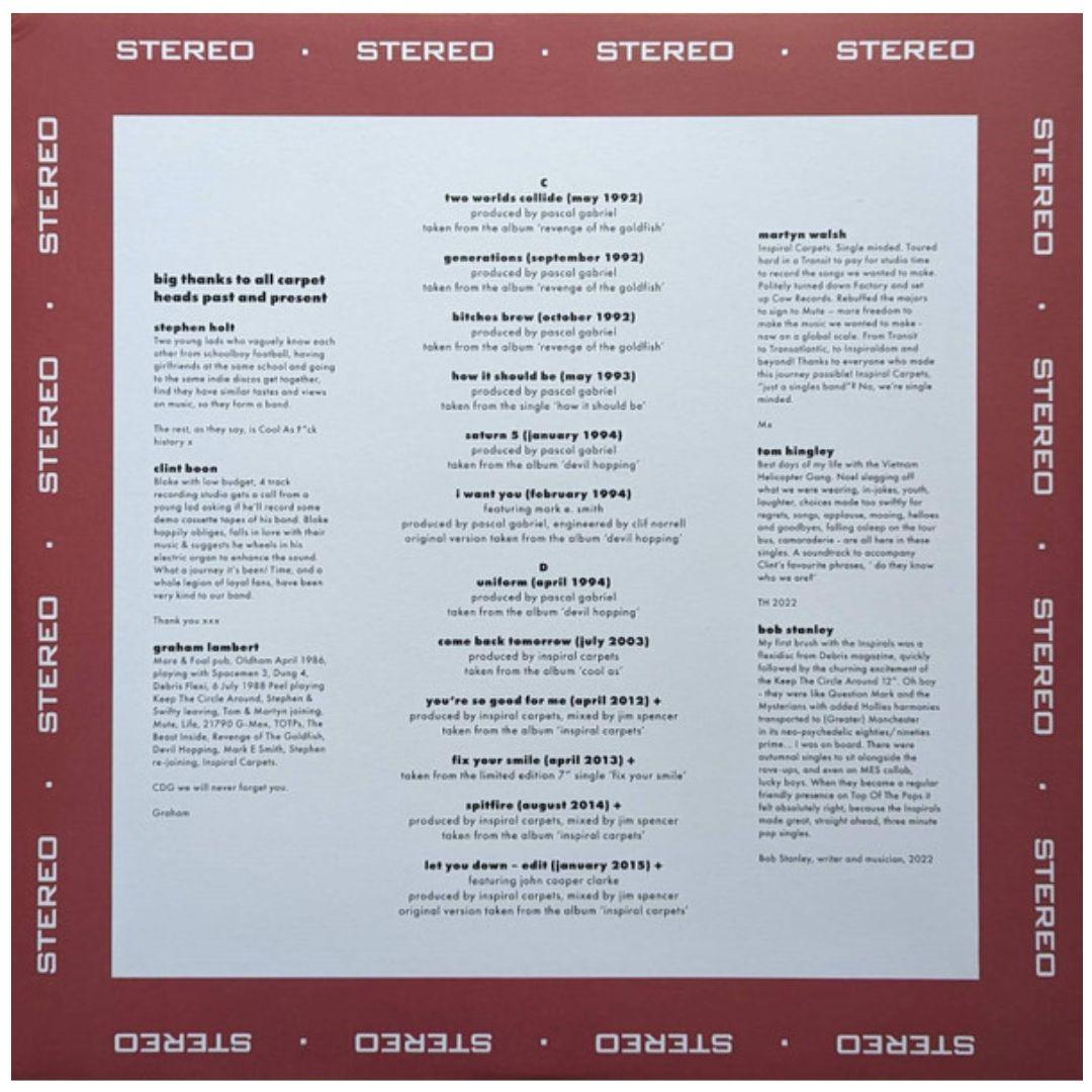 INSPIRAL CARPETS - THE COMPLETE SINGLES (2LP) | VINILO