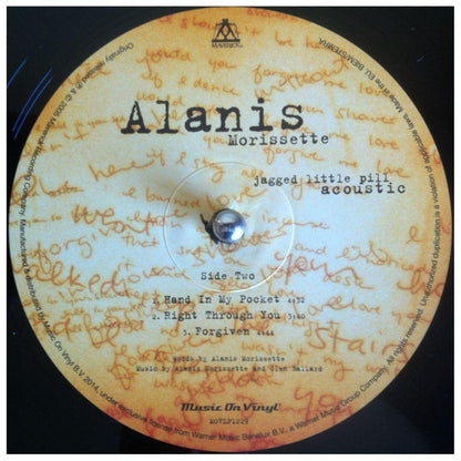 ALANIS MORISSETTE - JAGGED LITTLE PILL ACOUSTIC (2LP) | VINILO