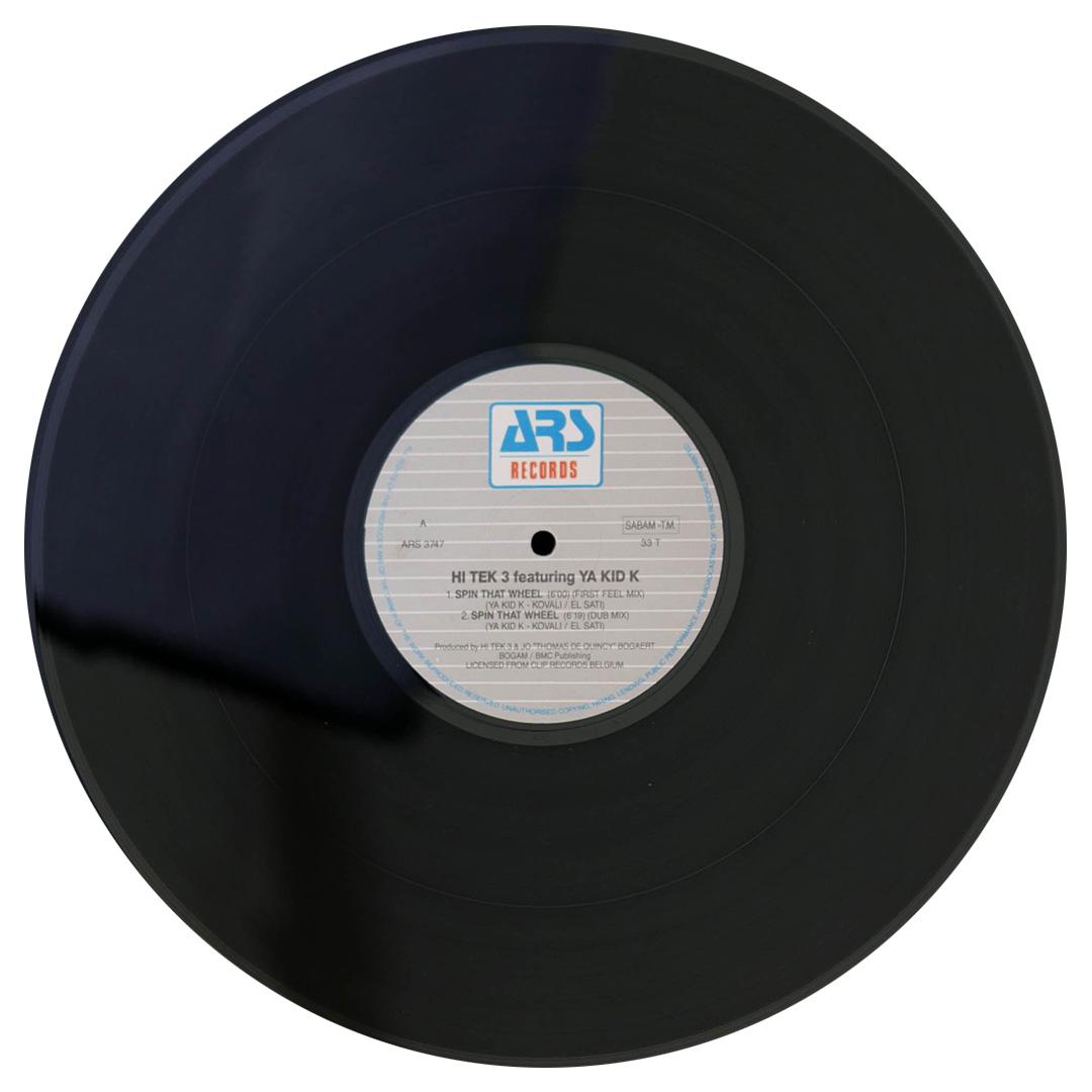 HI TEK 3 - SPIN THAT WHEEL (FIRST FEELMIX) | 12" MAXI SINGLE USADO