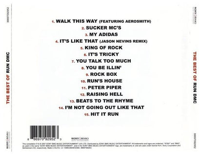 RUN DMC - BEST OF (UK COMPILATION) | CD