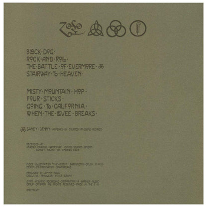 LED ZEPPELIN - LED ZEPPELIN IV | VINILO