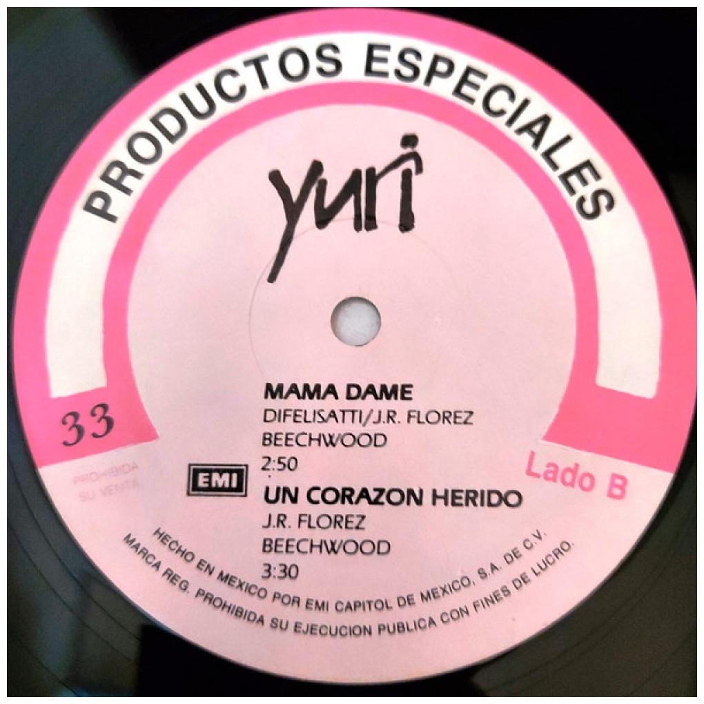 YURI  - QUE TE PASA (INC. POSTER) (PROMO COPY) | 12" MAXI SINGLE VINILO USADO