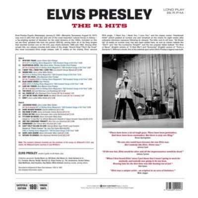 ELVIS PRESLEY - THE 1 HITS GATEFOLD EDITION | VINILO