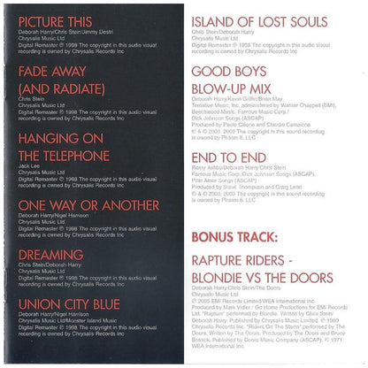 BLONDIE - GREATEST HITS (CD+DVD) | CD