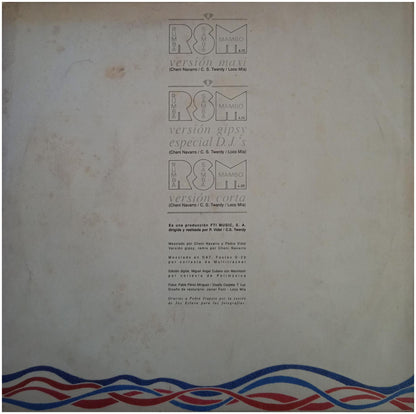 LOCOMIA - RSM - RUMBA SAMBA MAMBO | 12" MAXI SINGLE USADO