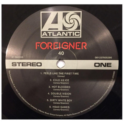 FOREIGNER - 40 HITS FROM 40 YEARS (2LP) | VINILO