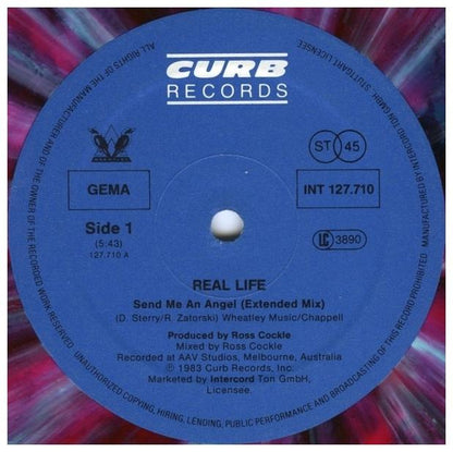 REAL LIFE - SEND ME AN ANGEL (PLATTE IN VINYL) | 12" MAXI SINGLE USADO
