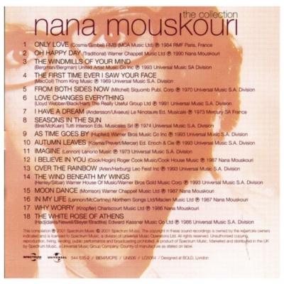 NANA MOUSKOURI - THE COLLECTION | CD