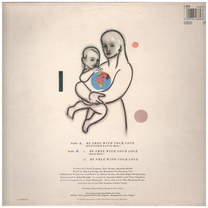 SPANDAU BALLET - BE FREE WITH YOUR LOVE | 12'' MAXI SINGLE USADO