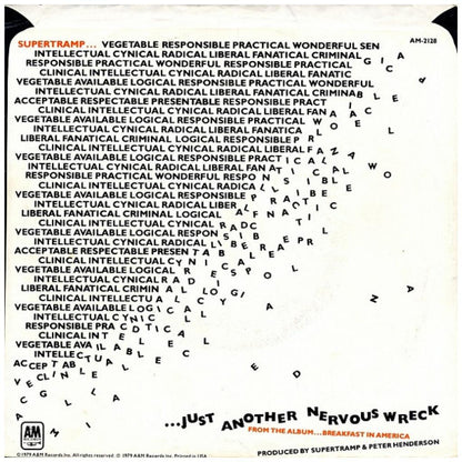 SUPERTRAMP - THE LOGICAL SONG | 7" SINGLE USADO