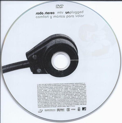 SODA STEREO - COMFORT Y MUSICA PARA VOLAR | DVD ABIERTO
