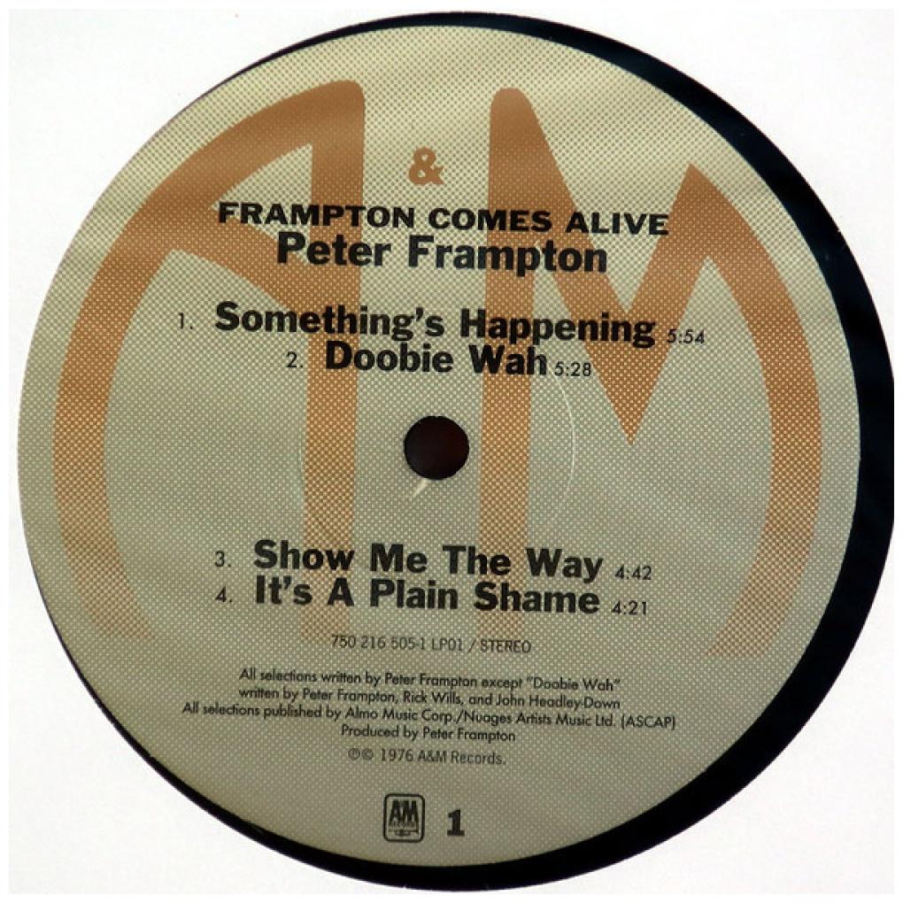 PETER FRAMPTON - FRAMPTON COMES ALIVE! (2LP) | VINILO