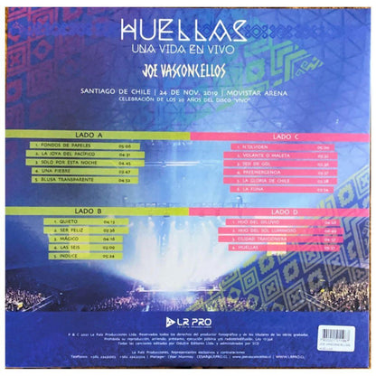 JOE VASCONCELOS - HUELLAS | VINILO