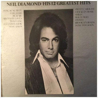 NEIL DIAMOND - HIS 12 GREATEST HITS | VINILO USADO