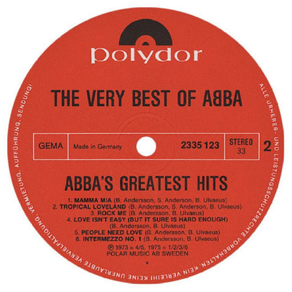 ABBA - THE VERY BEST OF (2LP) | VINILO USADO