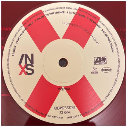 INXS - X (TRANSLUCENT RED VINYL) (ROCKTOBER) | VINILO
