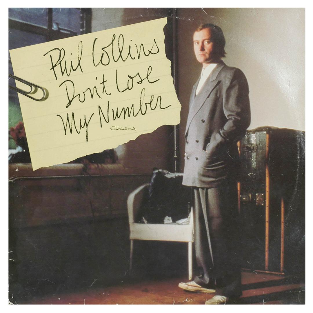 PHIL COLLINS - DON T LOSE MY NUMBER | 12" MAXI SINGLE USADO