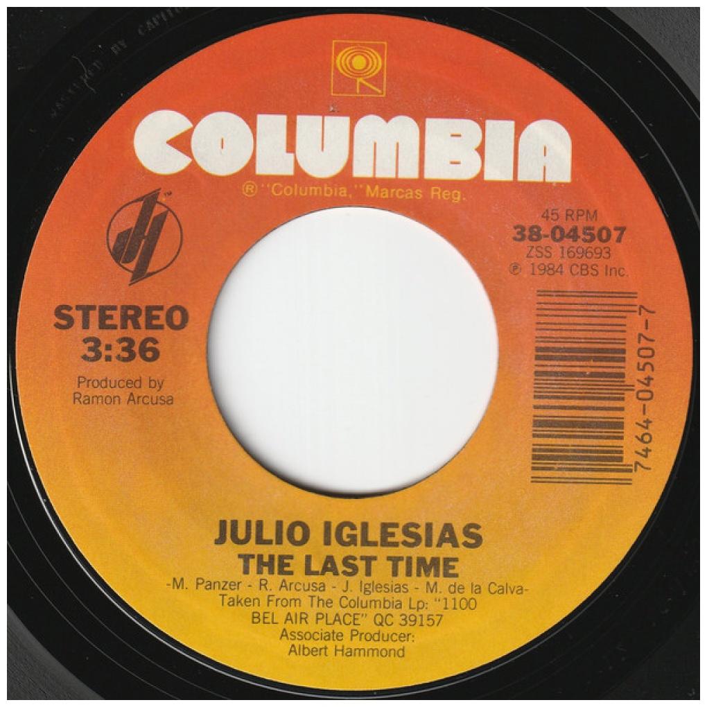 JULIO IGLESIAS & DIANA ROSS - ALL OF YOU | 7" SINGLE USADO