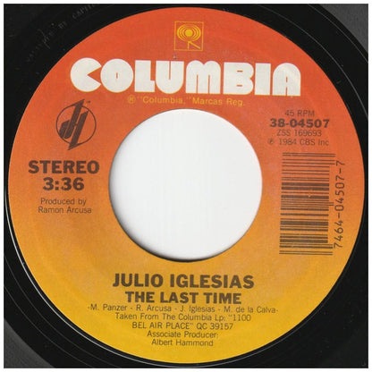 JULIO IGLESIAS & DIANA ROSS - ALL OF YOU | 7" SINGLE USADO