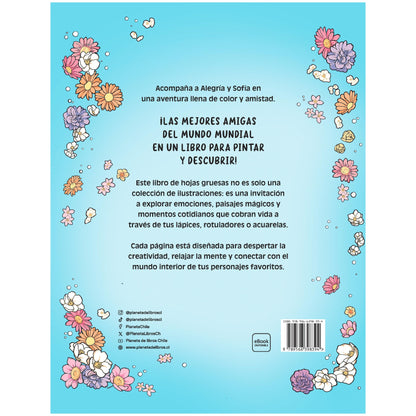 ALEGRÍA Y SOFÍA PARA COLOREAR (TAPA BLANDA) - DANIELA THIERS | LIBRO