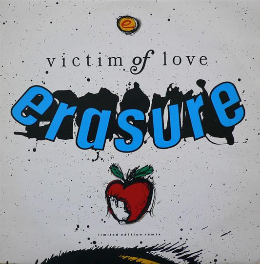 ERASURE - VICTIMS OF LOVE (BLUE VYNIL) | 12" MAXI SINGLE USADO