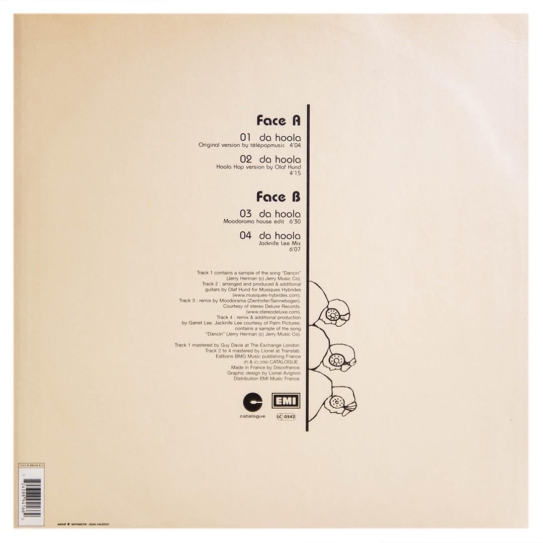 TELEPOPMUSIK - DA HOOLA | 12" MAXI SINGLE USADO