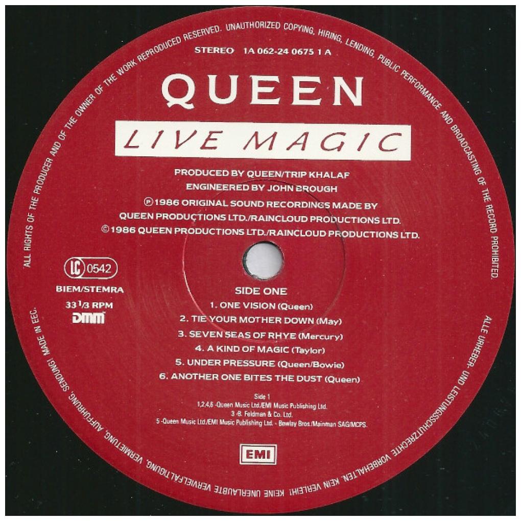 QUEEN - LIVE MAGIC | VINILO USADO