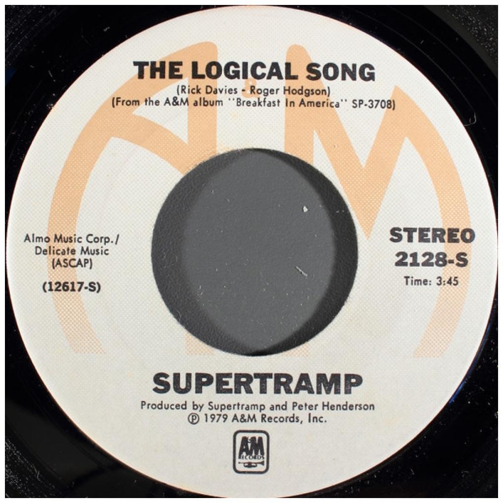 SUPERTRAMP - THE LOGICAL SONG | 7" SINGLE USADO