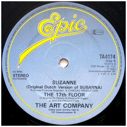 THE ART COMPANY - SUSANNA | 12'' MAXI SINGLE USADO