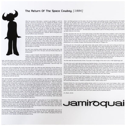 JAMIROQUAI - THE RETURN OF THE SPACE COWBOY (2LP) | VINILO