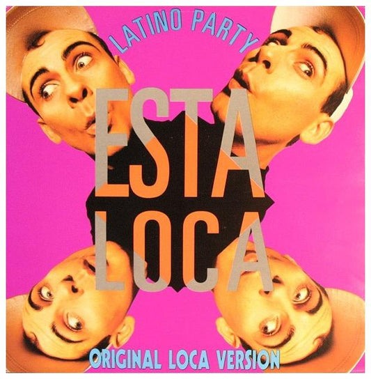 LATINO PARTY  - ESTA LOCA | 12 MAXI SINGLE USADO