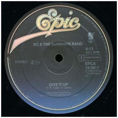 KC & THE SUNSHINE BAND - GIVE IT UP | 12'' MAXI SINGLE USADO