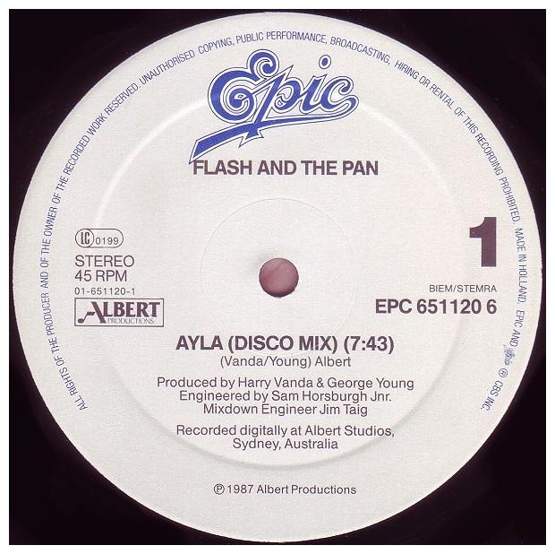 FLASH AND THE PAN - AYLA | 12" MAXI SINGLE USADO