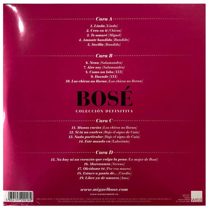MIGUEL BOSE - COLECCION DEFINITIVA (2LP) | VINILO