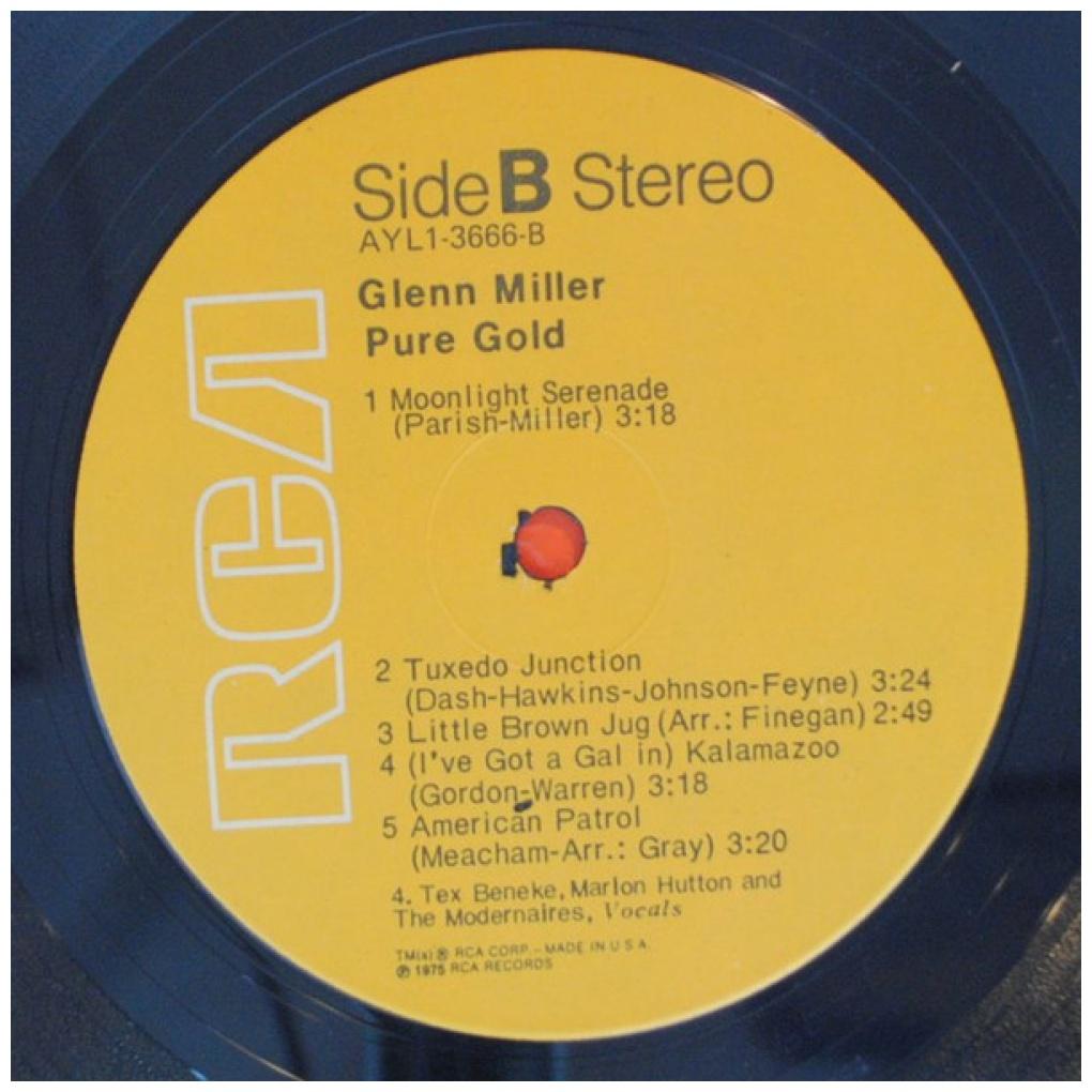 GLEN MILLER - PURE GOLD | VINILO USADO