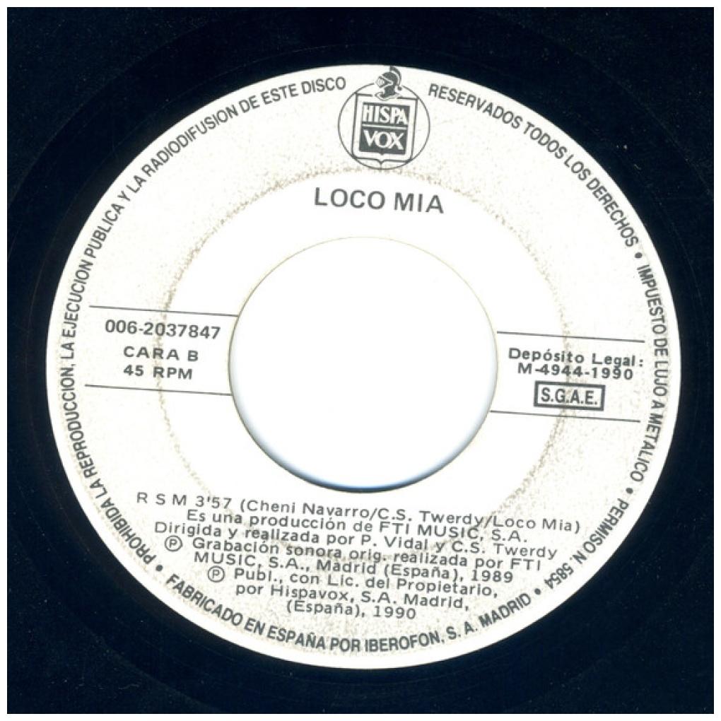 LOCOMIA - R.S.M. | 7" SINGLE USADO