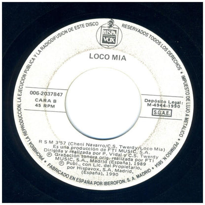 LOCOMIA - R.S.M. | 7" SINGLE USADO