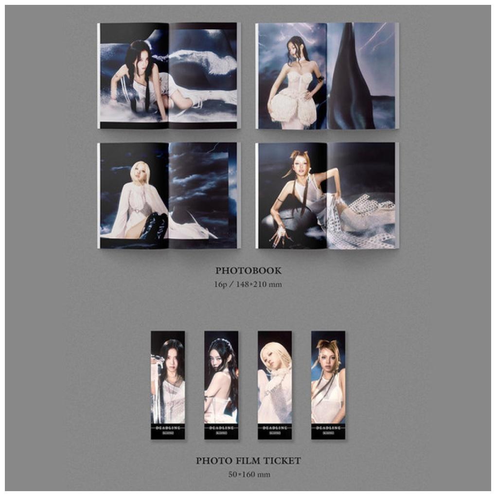 BLACK PINK - DEADLINE-BLACKPINK THE 3RD MINI ALBUM (SILVER VER.-JISOO) | CD