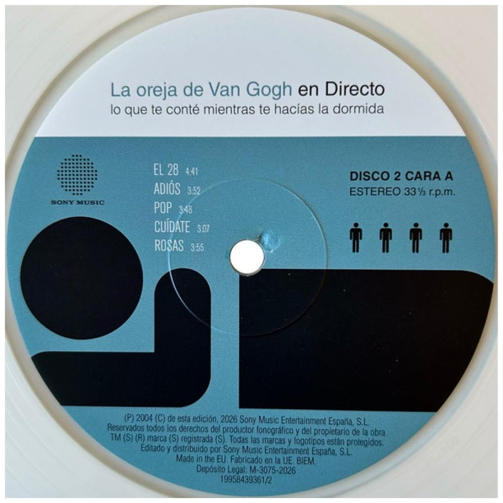 LA OREJA DE VAN GOGH - EN DIRECTO: LO QUE TE CONTE MIENTRAS TE HACIAS LA DORMIDA (2LP) | VINILO