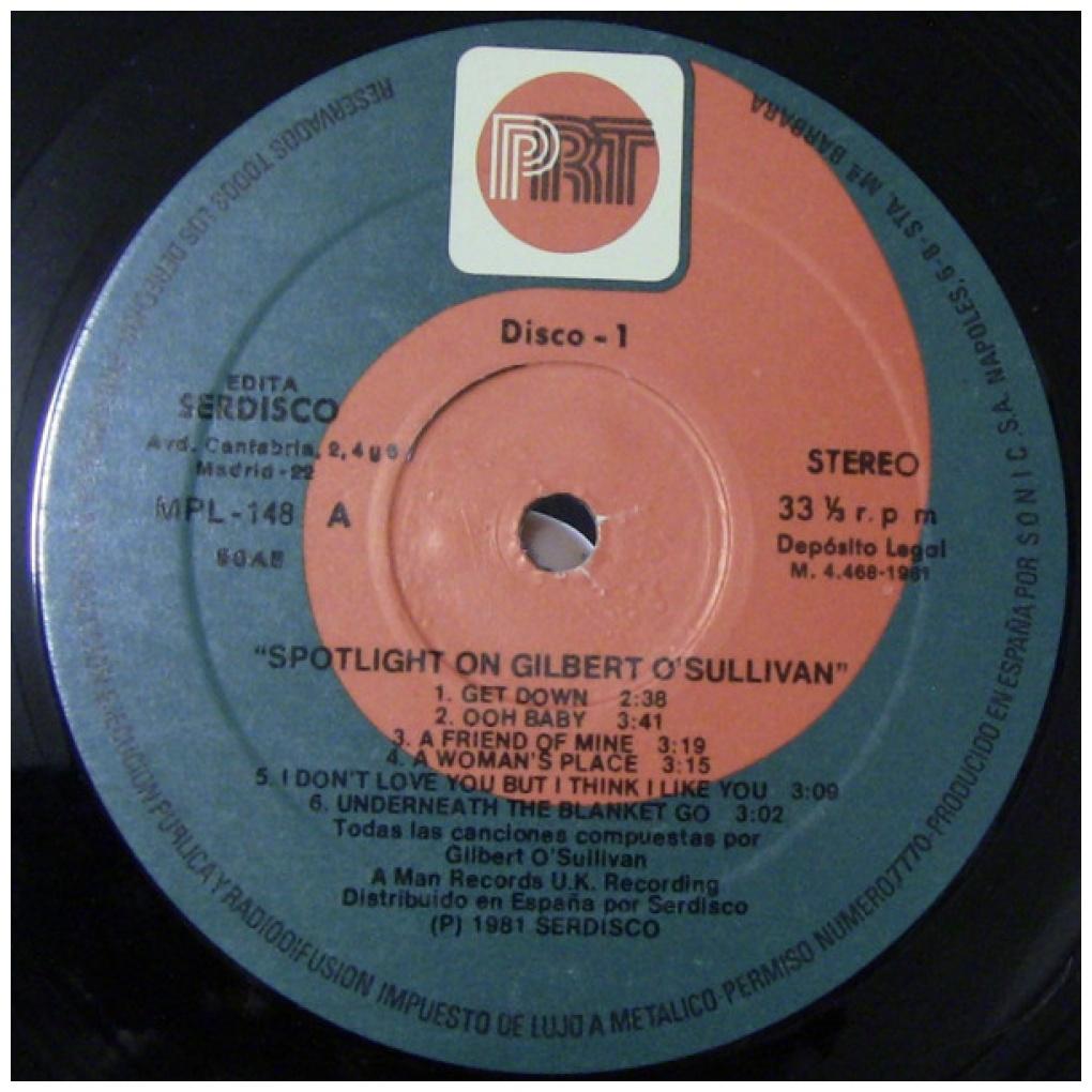 GILBERT O'SULLIVAN - SPOTLIGHT ON: 24 GRANDES EXITOS (2LP) | VINILO USADO