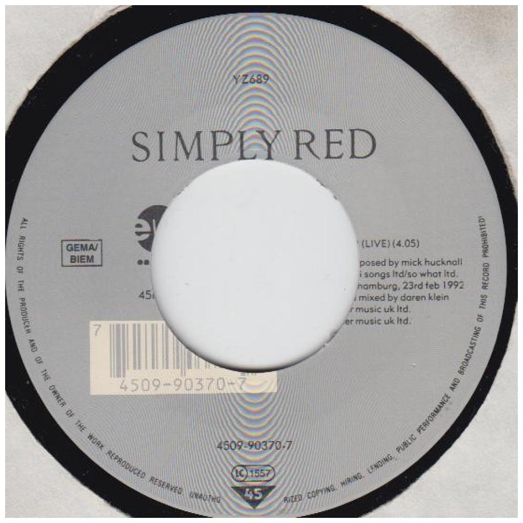 SIMPLY RED - YOUR MIRROR | 7" SINGLE USADO