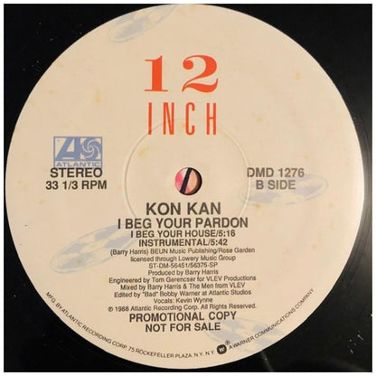 KON KAN - I BEG YOUR PARDON | 12'' MAXI SINGLE USADO