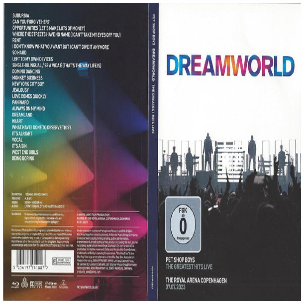 PET SHOP BOYS - DREAMWORLD: THE GREATEST HITS LIVE (CD+BLURAY) (UK) | CD