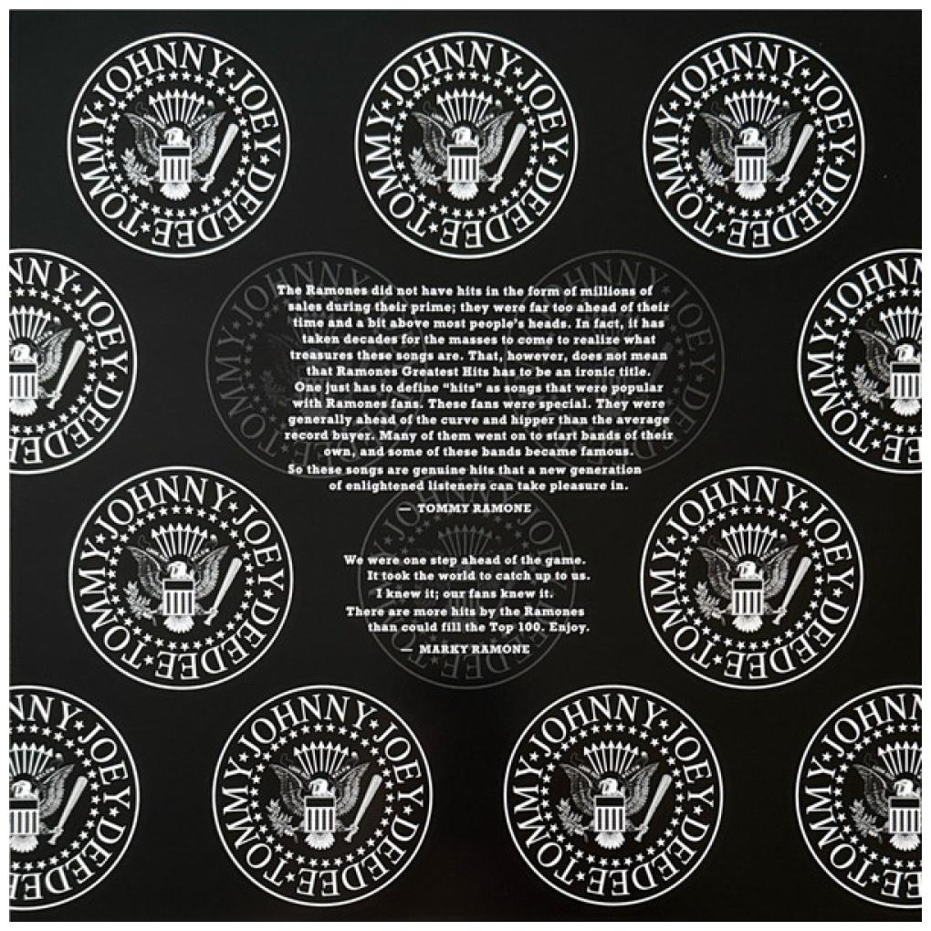 RAMONES - GREATEST HITS (CLEAR VINYL) | VINILO