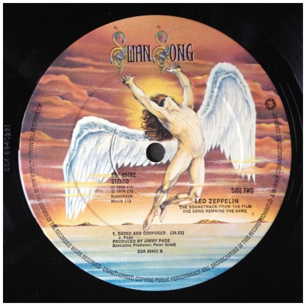 LED ZEPPELIN - THE SONGS REMAINS THE SAME: O.S.T. | VINILO USADO