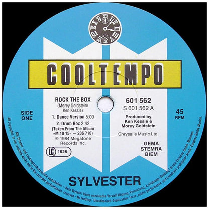 SYLVESTER - ROCK THE BOX | 12'' MAXI SINGLE USADO