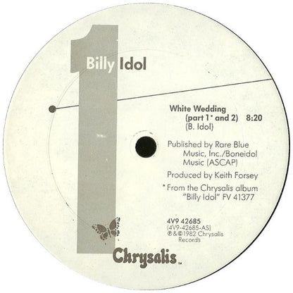 BILLY IDOL - WHITE WEDDING | 12'' MAXI SINGLE USADO